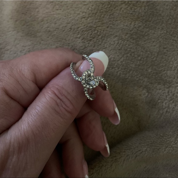 925 sterling silver white sapphire Fashion Ring - Picture 3 of 6